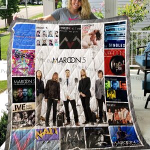 M310752 Maroon 5 Quilt Blanket  Quilt